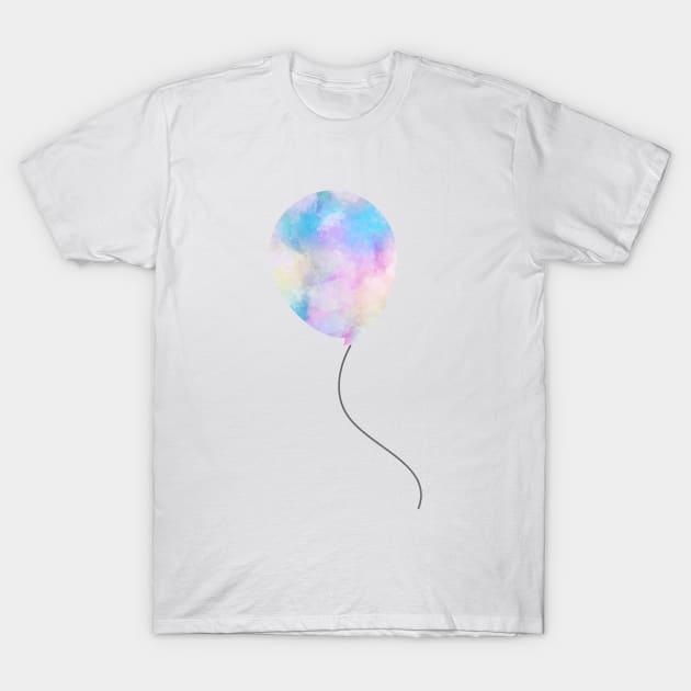 Water Color Balloon T-Shirt by FandomTrading